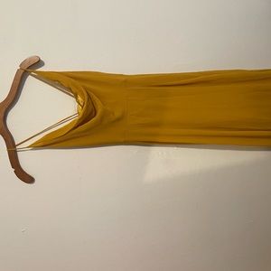 Lulus Mustard Yellow Maxi Dress